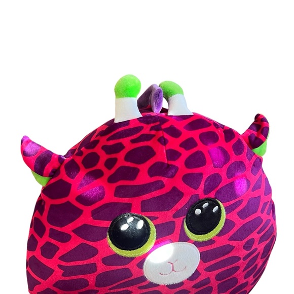 Ty Gilbert purple & pink giraffe Squishmallow plush 13 in. - Picture 2 of 4